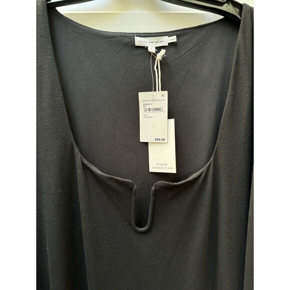 Good American Dresses & Skirts - Good American U‎ Ring Midi Dress Women’s Size 3XL/4XL Black Long Sleeve (GA7)